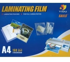 BRAINWARE YIDU A4 Laminating Pouch X100