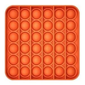 Sceedo Pop It Bubble Square Fidgt Orange Multi No Packaging