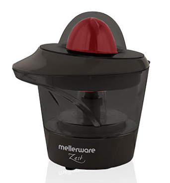 Mellerware Black Plastic Citrus Juicer Zest