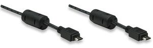 Manhattan Micro USB B male to USB Micro B male 1M