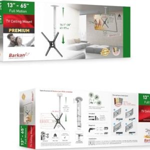 Barkan Full Motion Ceiling TV Mount