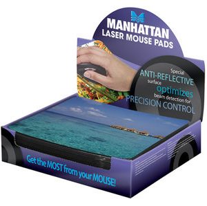 Manhattan Design Laser Mouse Pad