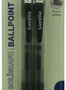 Artwell 2 Pack Ballpoint Black Pens