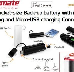 Promate Pocketmate LT Pocket-size Back-up battery