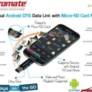Promate Kitkater Universal Android OTG Data link with Micro