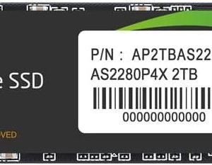 Apacer AS2280P4X M.2 PCIe Gen3 x 4 256GB SSD