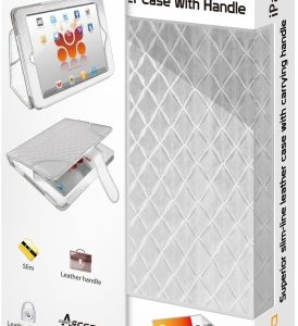 Promate White Donna Slim line leather case