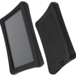 Geeko Black Velocity Tablet Rubber Cover-Desgined