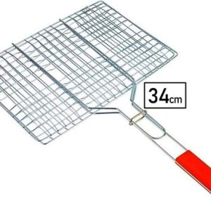 Casey Faza BBQ Large Hand Griller 34cm