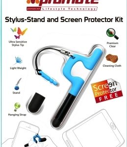 Promate Overt.iP5 iPhone 5 Stylus-Stand and Screen Protector Kit