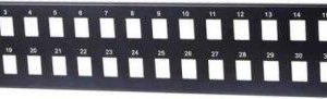 NetiX 32 Port Blank Patch Panel