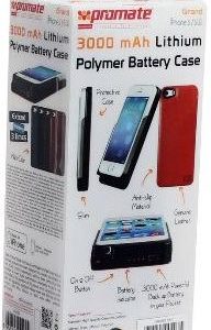 Promate Black Grand iPhone 5 Apple MFI Certified Leather case