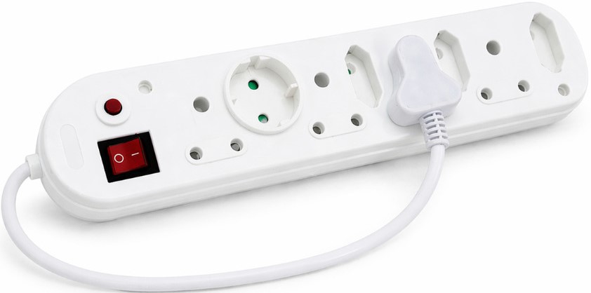 Electrosense 8 Way Multiplug 16A Power Strip