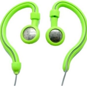 Geeko Green Hook On Stereo Earphones
