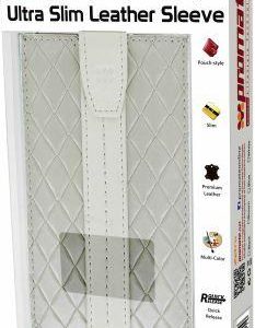 Promate White Zetro BlackBerry Z10 Ultra Slim Leather Sleeve