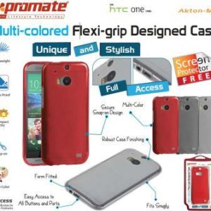Promate Akton M8 Multi Colored Flexi Grip Case