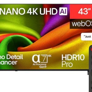 LG 43 Inch NU850B6LA NANO 4K UHD Smart TV