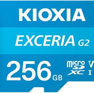 Kioxia Exceria G2 256GB microSD Memory Card