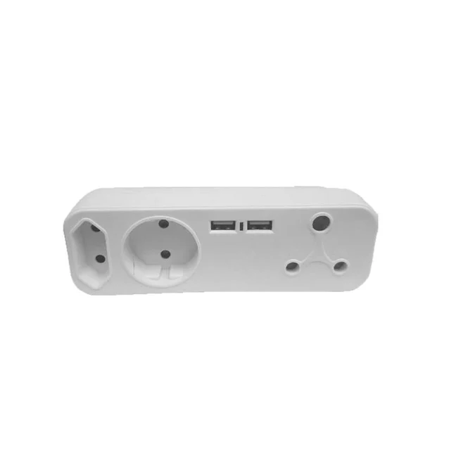 Noble Powerline Domestic 250V 5 Way Multiplug Adaptor