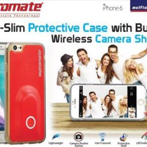 Promate Red selfieCase i6 Ultra Slim Protective case